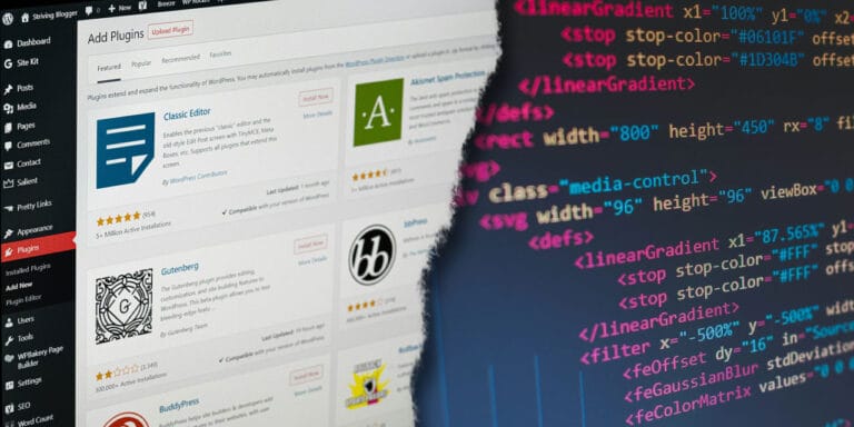 wordpress vs custom html for small business