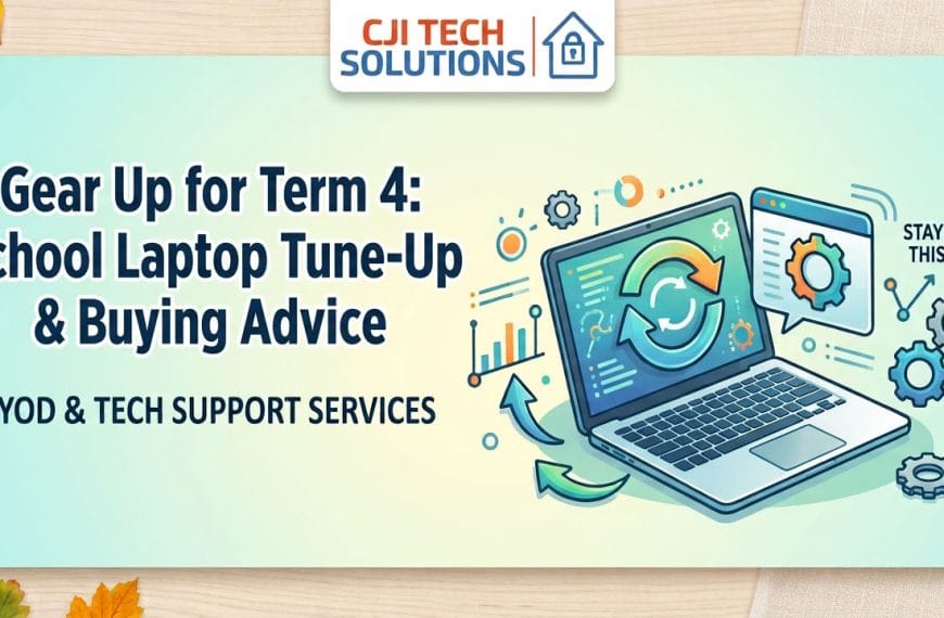 Gear Up for Term 4: School Laptop Tune-Up & Buying Advice